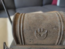 Lanterne de signalisation ferroviaire allemande Hugo Zweigle Esslingen