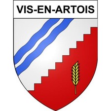 Vis-en-Artois 62 ville sticker