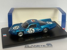 SPARK ALPINE A211  #15 1000 KM PARIS 1967 1/43