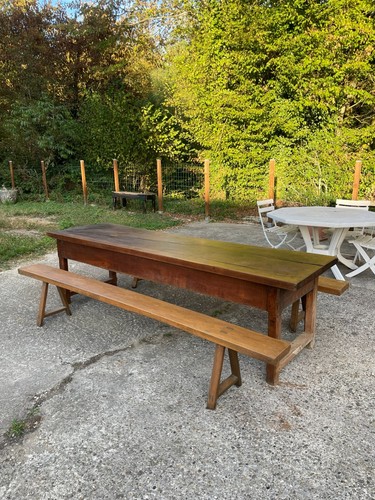 Table ferme ses 2 bancs - 2,