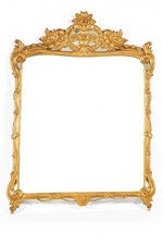 Grand miroir français 18ème style Louis XVI