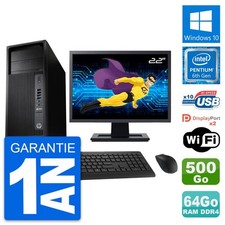 PC Tour HP Z240 MT Ecran 22"