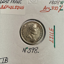 DEMI FRANC REPUBLIQUE (1808W)