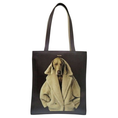 Sac max mara teddy dog - max, cuir