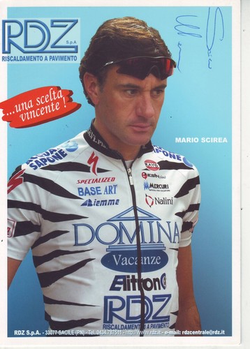 Cyclisme carte cycliste - cycliste, mario