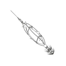 LEURRE FLASHMER TURLUTTE CAGE - INOX - 15 cm Alciumpeche