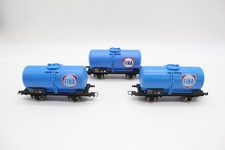 JOUEF - HO - 6306 - 3 WAGONS CITERNE " FINA " - SNCF - ANCIEN -