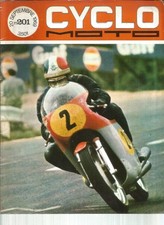 CYCLO MOTO  N°201 MONTLHERY / "MAXI" PUCH / R. MERAS / HONDA CB50 / KAWA MACH 3