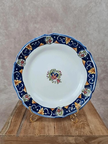Assiette faïence renoleau - assiette,