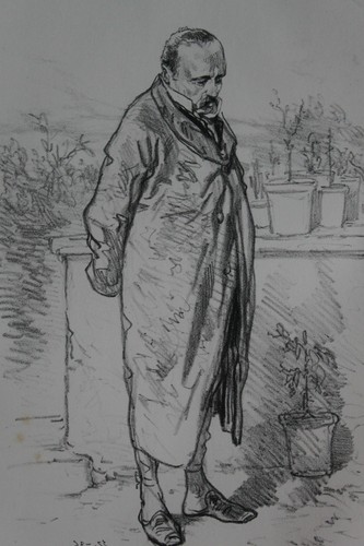 Gavarni lithographie originale - lithographie,