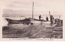 ILLE ET VILAINE  LE VIVIER SUR MER  reparation pour la peche