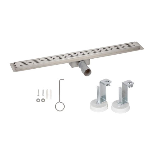 Caniveau douche 80cm en - de,