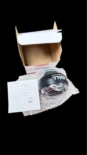 Gyro ball wrist exerciser with - ball,