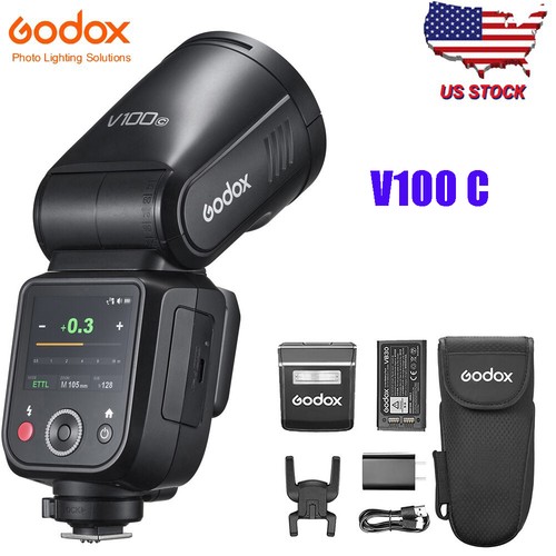 Godox v100c 100ws ttl round - godox,