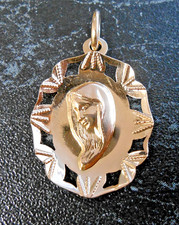Pendentif vierge marie - vierge, or