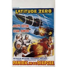 LATITUDE ZERO Affiche de film