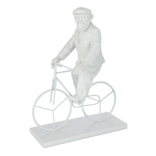 Statuette déco singe vélo - statuette, "singe