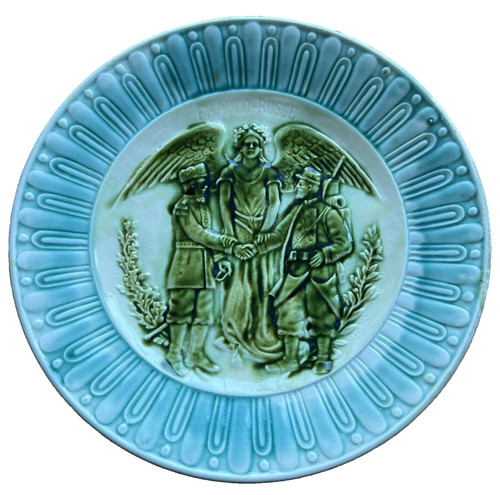 Assiette patriotique - patriotique, en