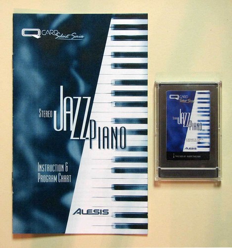 Alesis stereo jazz piano qcard - alesis,