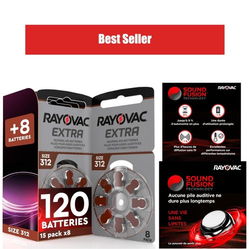 Rayovac 312 pr41 piles - pr41,