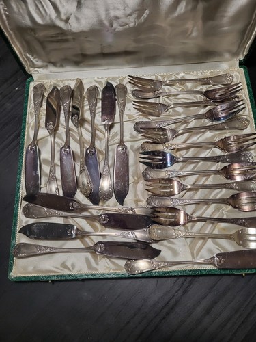Ménagère métal argenté - ménagère,