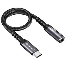 Adaptateur pour USB-C USB Type-C vers Mini Jack Audio 35mm avec Puce DAC