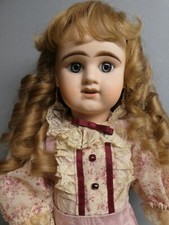 Poupée ancienne: Belle grande Denamur bouche ouverte taille 11 68 cm.