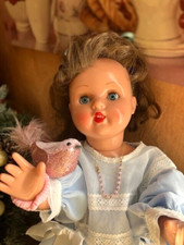 poupee  mariquita perez de 50 cm derriere la tete  c1998 384  robe neuve