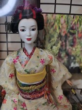 Maiko geisha Barbie Doll Gold