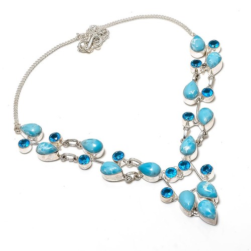 Collier larimar london - collier, en