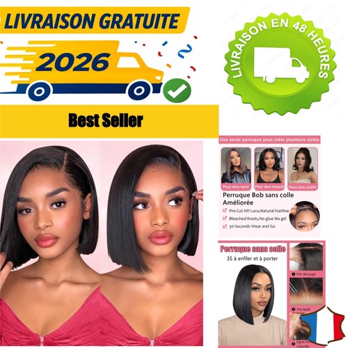 Perruque cheveux humains