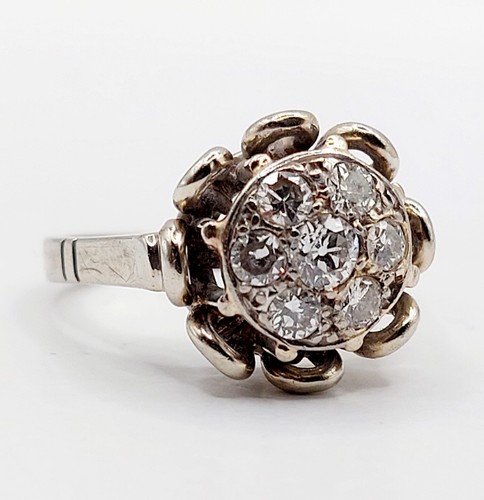 Bague fleur art - , or
