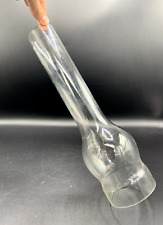 Verre lampe à pétrole, huile verre transparent vintage pour lampe à pétrole 32cm