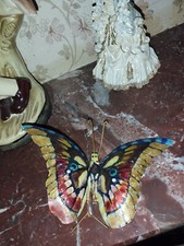 Papillon émaillé signé R. Grelet Emaux de Limoges