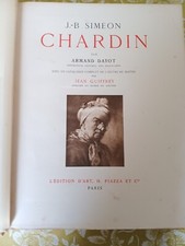 Livre art chardin - livre,