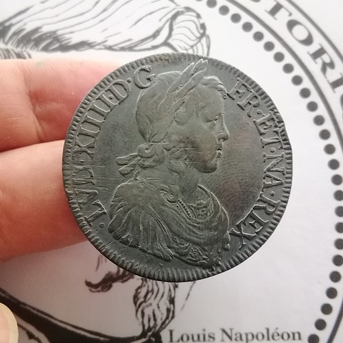 Louis xiv écu - louis, 1649