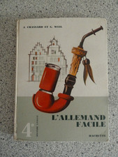 L'Allemand facile |  4e, seconde  langue  J. Chassard et G. Weil | Bon état