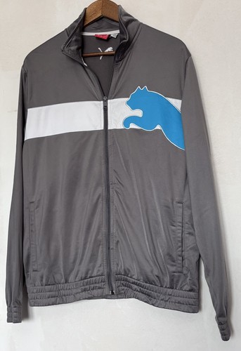Veste puma vintage gris bleu - veste,