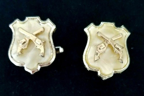 Vintage cuff links six - cuff-links,