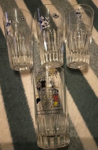Lot anciens verres pastis - lot, 4
