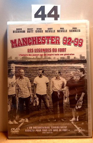 Dvd manchester les - 92-99, :