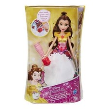 DISNEY Poupée princesse BELLE robe magique Hasbro La belle et la bête NEUVE