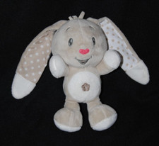 Peluche doudou lapin AUCHAN