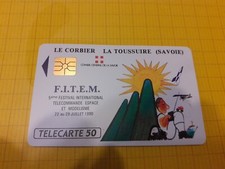 Télécarte à puce France FITEM 90