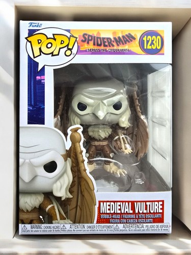 Funko pop spider man across