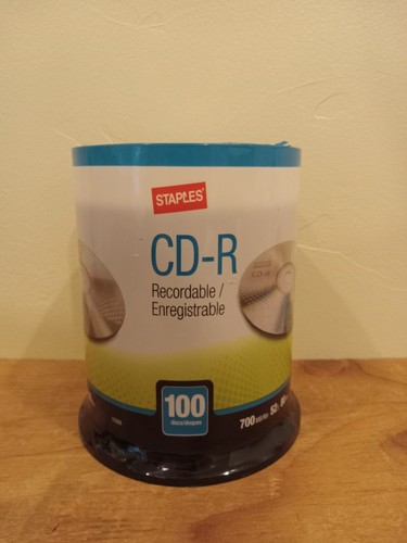 Staples 80 minute - cd-r,