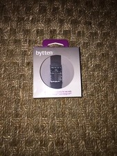 Bytten Designer Accessory for Fitbit Charge and Charge HR Chloe Metallic Silver