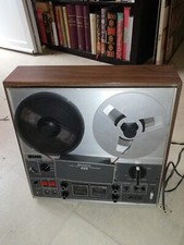 ANCIEN MAGNETOPHONE A BANDE SONY TC-366  VINTAGE 1970 TAPE CORDER S ALLUME