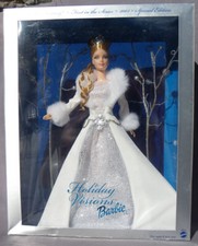 Barbie HOLIDAY VISIONS WINTER FANTASY Joyeux Noel 2003 Mattel B2519 boite