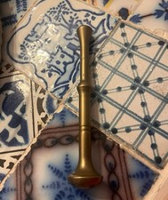 French Bronze Pestle 1800s Bronze HEAVY 6½” Grinder Mixer Apothecary Pharmacy